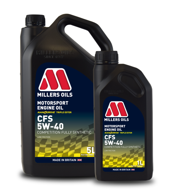 Závodný motorový olej CFS 5w40 NANODRIVE (5L)
